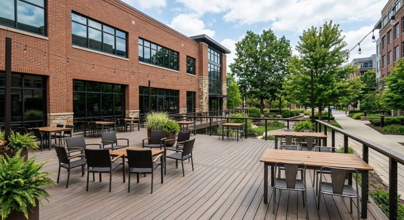 Commercial Deck Installation in West Hartford, CT