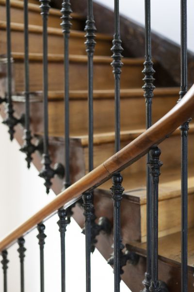 Staircase Railing Refinishing