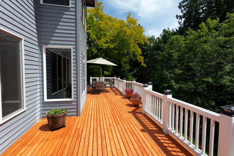 Cedar Deck Installation in Redmond, WA
