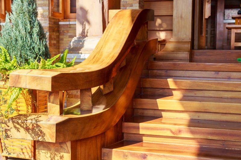 Curved Staircase Installation in Olathe, KS