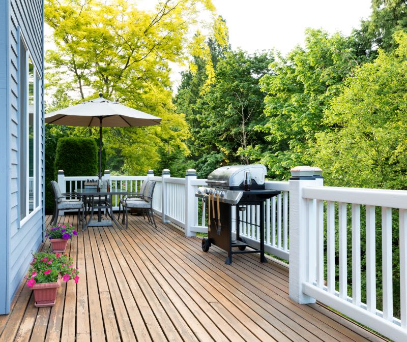 Porch Railing Installation in Conroe, TX