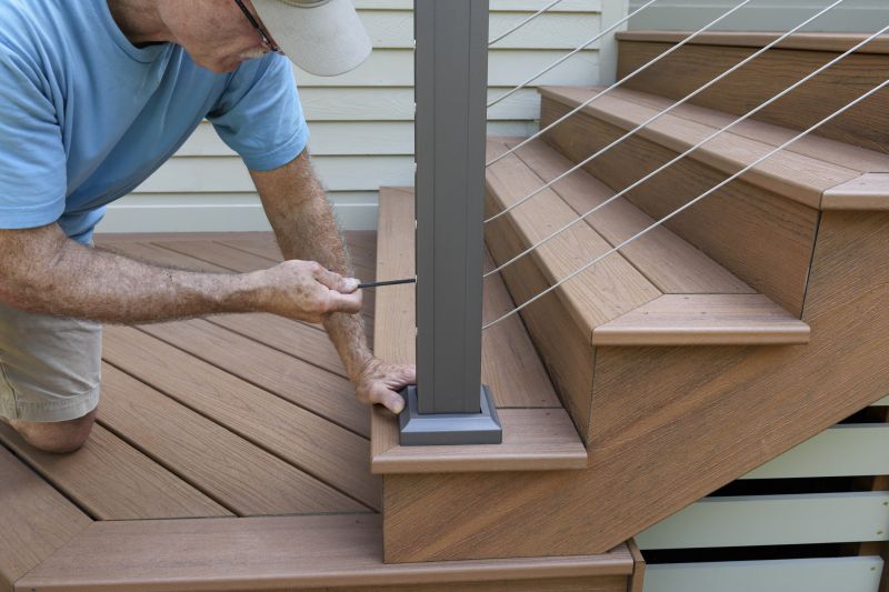 Wood Railing Replacement in Kansas City, KS