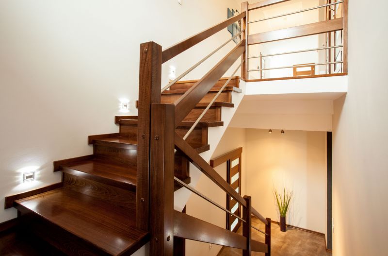 Elegant Wooden Staircase